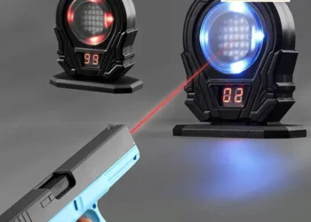 Enhance Your Marksmanship with This Interactive Laser Target Training Toy