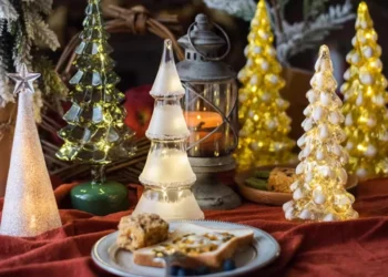 Create a Cozy Holiday Ambiance with This Stunning LED Mini Christmas Tree Decor