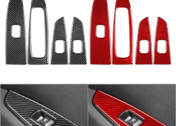 Enhance Your Kia Forte Interior with Stylish Carbon Fiber Switch Panel Covers